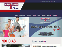 Tablet Screenshot of nossoclube.com.br